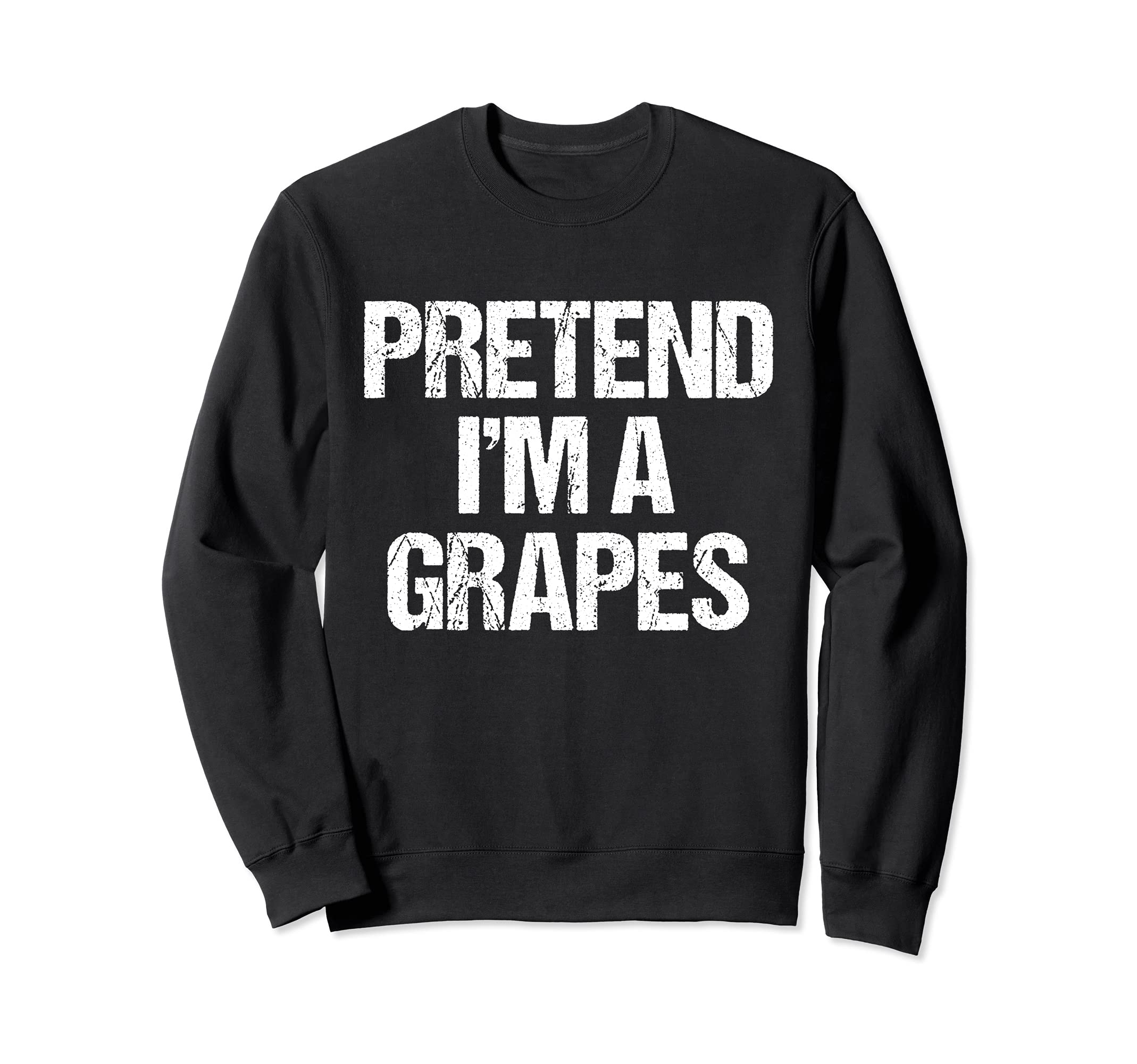 

Pretend A Grapes Funny Lazy Halloween Costume I m