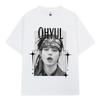 Korean Kpop Hip Hop  T-shirt Men's Women Clothing Fashion Oversized Cotton Casual Short Sleeve Tops Fan Gifts