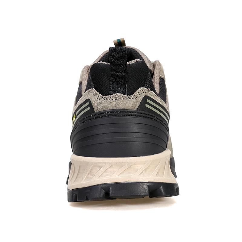 HUMTTO أحذية رياضية رجالية جلدية مقاومة للماء أحذية رياضية للمشي لمسافات طويلة أحذية رياضية شتوية قابلة للتنفس للرحلات الجبلية للرجال