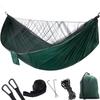 Outdoor Double Camping Hammock with Pop-Up Mosquito Net