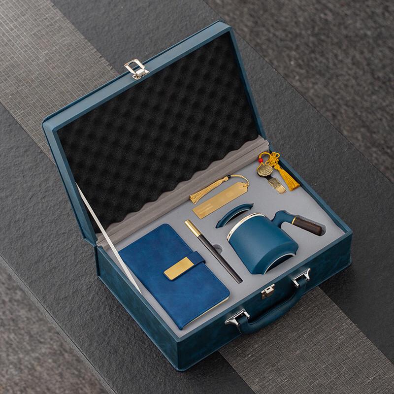 Chaxun Ceramic Tea Set with Notebook Deluxe Gift Edition