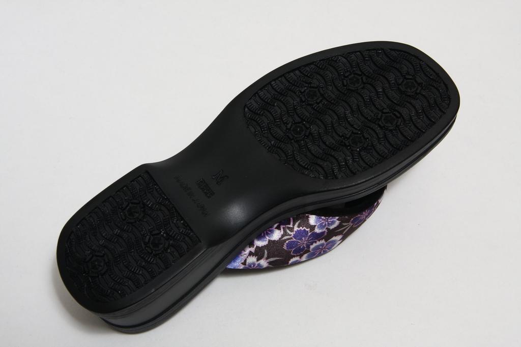 Hasegawa Japanese Cherry Blossom Urethane Made In Approximately 6cm Navy Size M Sandals, Sole, Japan, Heel, Blue,