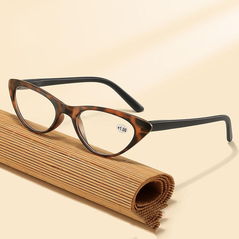 Vintage Anti Blue Light Cat Eye Reading Glasses Women Myopia Customize Prescription Optical Lens Photochromic Eyeglasses Frame