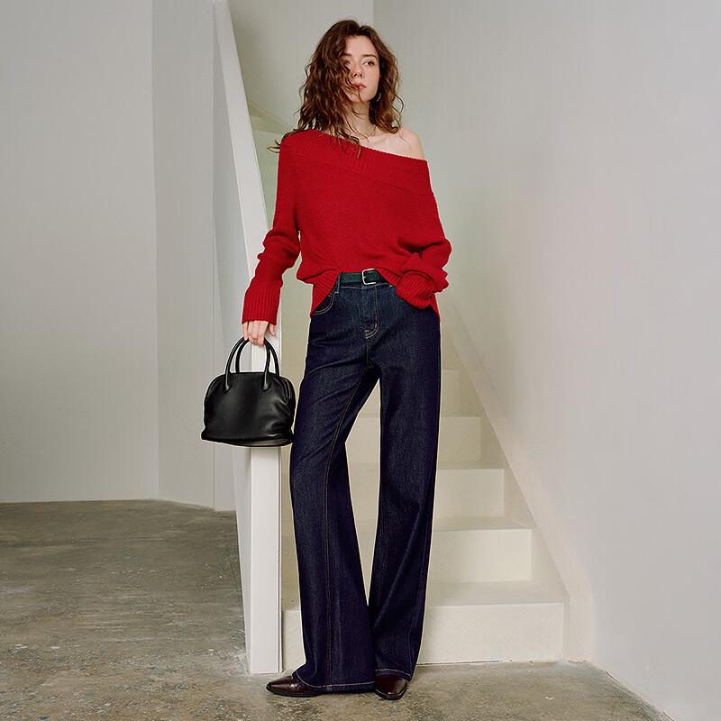 Women's Off-Shoulder Knit Top