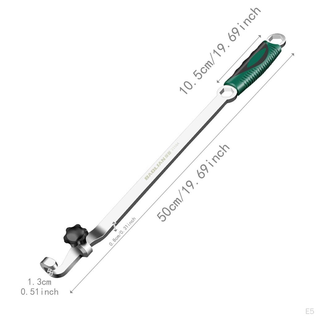 Long Wrench Extension Tool Adaptor for Difficult Access Areas