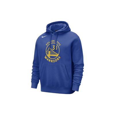 Nike NBA Mikina Golden State Warriors s potiskem písmen Pánské mikiny Modrá FB4784-495