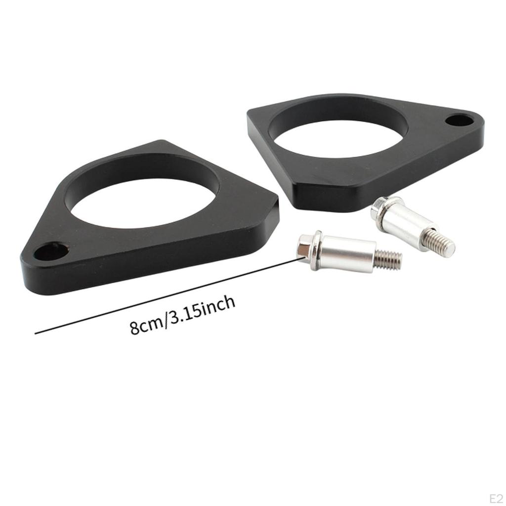 Motorcycle Handlebar Handle Bar Riser Clamp Easy Installation Metal Heightening for Ninja