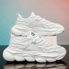 Men's Shoes Spring New Breathable Mesh Sneakers Light Shoes Platform Casual Trendy Shoes Little White Shoes