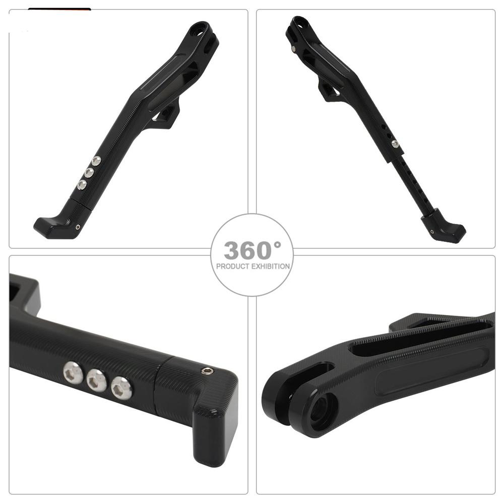Black Adjustable Foot Side Kick Stand For Sur-Ron Light Bee S X Segway X160/X260