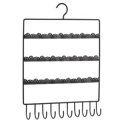 Wall Earring Jewelry Organizer Hanging Holder Necklace Display Stand Rack Rack