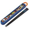 Skater chopsticks chopstick box set children lunch 16.5cm made Japan dishwasher safe slide type Dragon Ball DAIMA boys ABS2AMAG-A