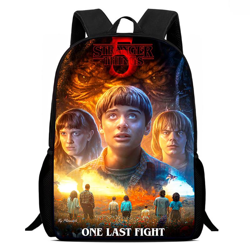 Monster Story Schoolbag High Definition Multi-Function Oxford Lightweight Backpack