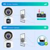 SIM Card 4G Camera Indoor Dual Lens Mini IP Camera 2K 4MP WIFI Wireless Security Night Vision Camara Video Surveillance V380 Pro