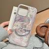 ins wind pink love for iPhone17Pro swirl phone case 16 Apple 14/15 premium 17 large holes