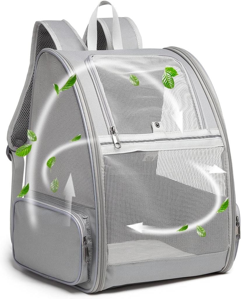 Universal Black Innovative Traveler Bubble Backpack Pet Carrier for Cats And D with Pets Comfortable Breathable Pet Carrier Bag