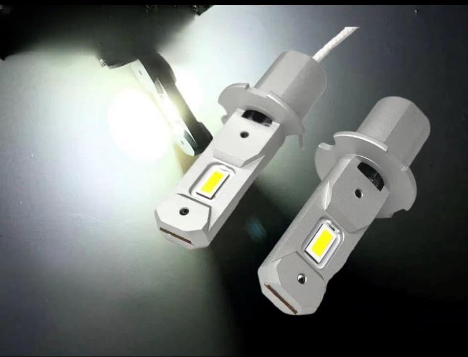 

Hikariya H3 LED Fog Super Compatible with White Vehicle Inspection Latest Improved CSP Long Life Set of 2 Lamps, Bright, 12V/24V, 3200LM, 12V-60V белый