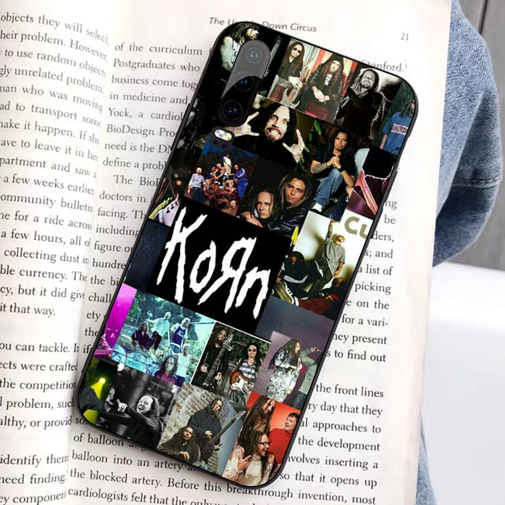 K-korn Music Hot Band Phone Case For Huawei Honor 10 Lite 9 20 7A 9X 30 50 60 70 Pro Plus Soft Silicone Cover