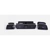 3AD819728A un juego Negro Cromado Pintura de Piano Salidas de Aire Acondicionado Para VW Passat B6 B7 2006-2011 3AD819702A 3AD819701A