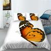Insect Series Quilt Cover Pillowcase Two Or Three-Piece Set 3D Digital Printing Polyester