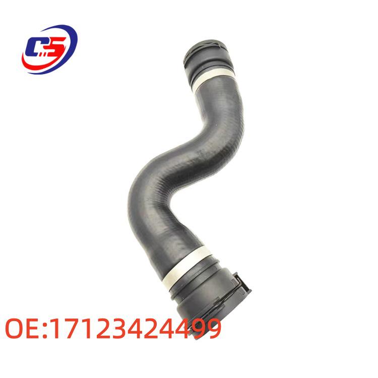 Compatible BMW X3 E83 Radiator Coolant Hose - Rubber OE17123424499