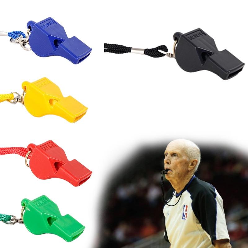 Lanyard Pvc Referee Whistle Football Outdoor Portable Sports Supply Competitive