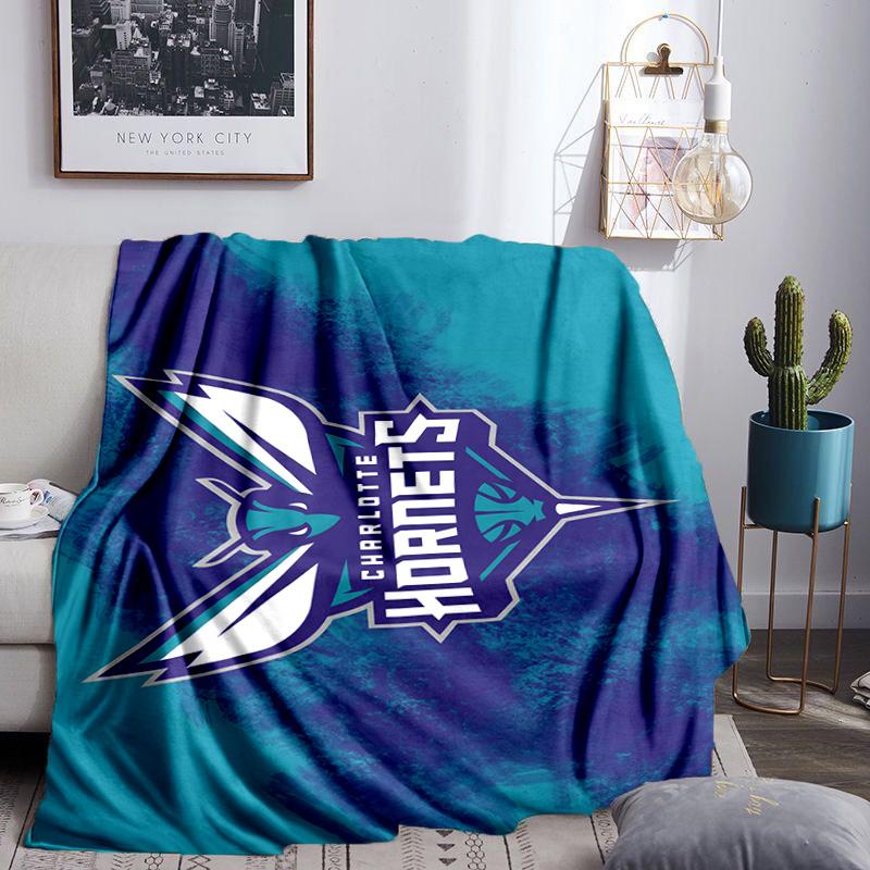 Charlotte Logo Art Blanket Lightweight Flannel Bedding Blanket Perfect for Travel, Camping, Living Rooms, Offices, Sofas, Fan Christmas gift