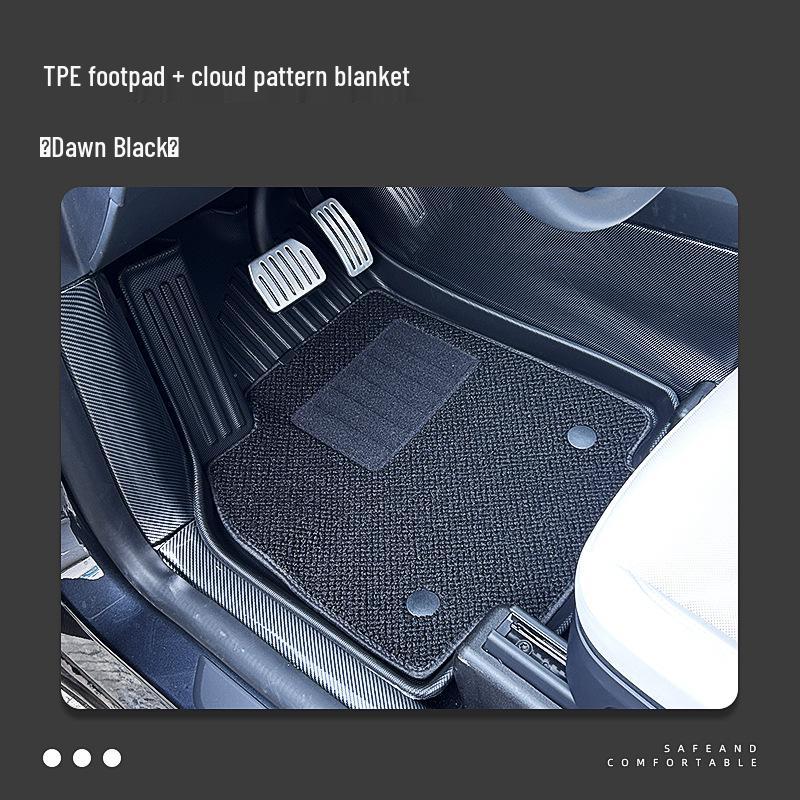 Waterproof Non-Slip Car Floor Mats for Honda Avancier, Acura MDX, Crider - Easy To Clean, One-Piece Design