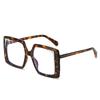 High Quality High End Designer Style Retro Edgy Punk Trendy Oversized Square Shaped Female For Both Male Sun Glasses