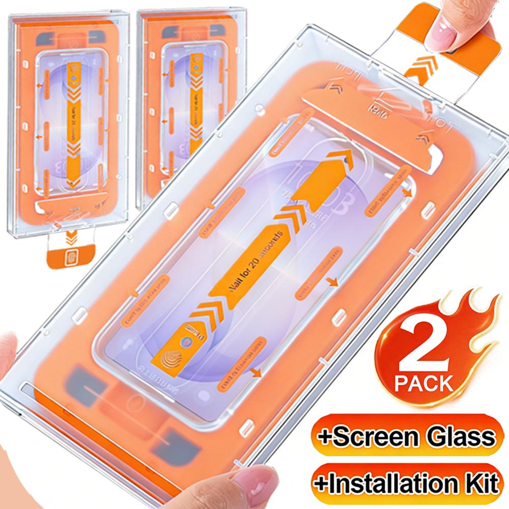 1-2Pcs Easy Install Tempered Glass for Samsung Galaxy S26 Plus S26Ultra Anti-Blue Light Screen Protector Dust Free Quick Fit Box