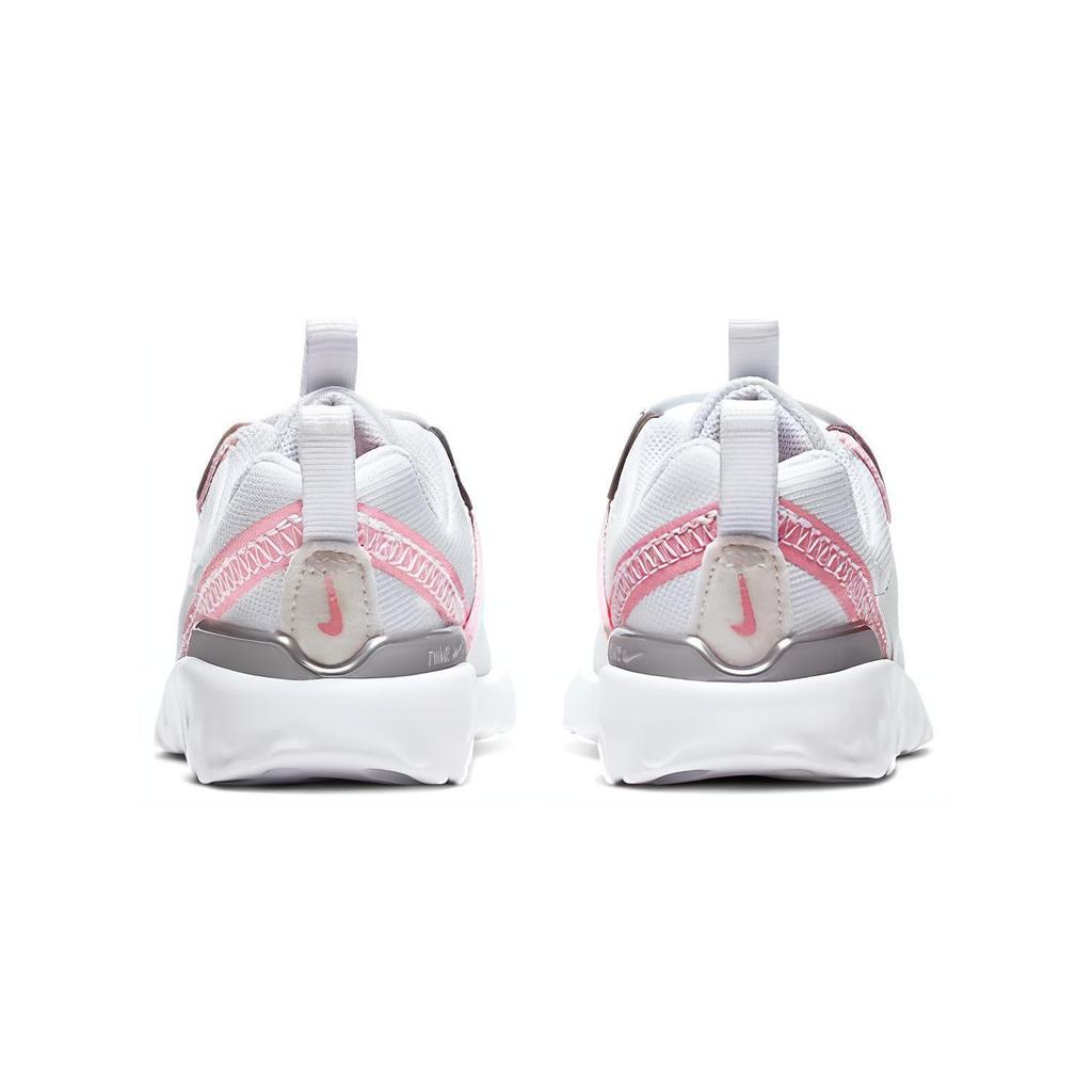 Nike React Element 55 Low top Running Shoes Gray Pink Infant And Toddler CK4083-102
