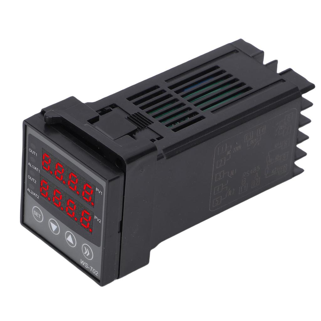 PID Temperature Controller Digital Smart 2 Output 2 Reminder K Type Thermocouple Input