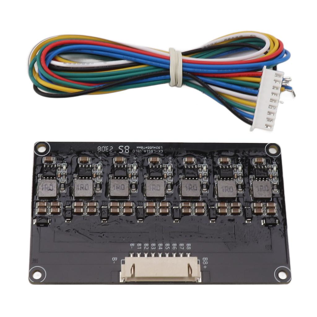 Lithium Battery Equalizer Module 1.2A High Current 8S Battery Active Balance Board 2.0V‑4.5V