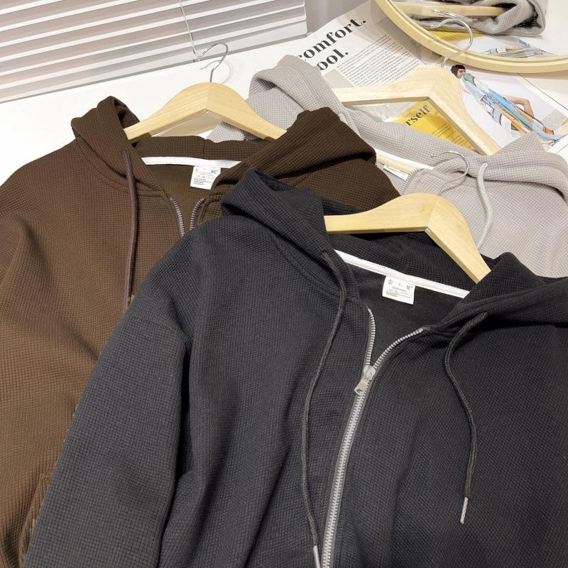 Felpa Cardigan Uomo Cappotto per Coppia Giacca Larga