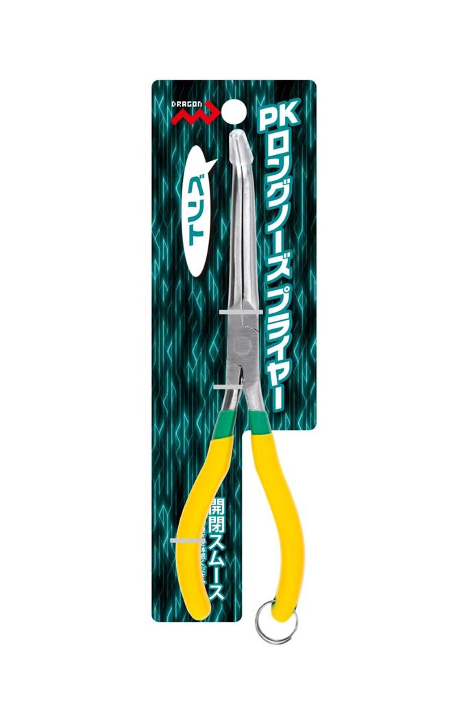MARUSHINGYOGU Fishing DRAGON PK Long Nose Pliers Bent (Marushin Tackle)