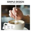 Clear Glass Spoons Heats Resistant Glass Teaspoons Mini Coffee Spoon Rod Mixing Spoon Tea Stirrers Cocktail Desserts Ice Cream