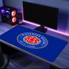 Blackburn-Rovers Crest Mouse Pad, Rubber Base, Mouse Pad for Gamers and Office Use, Gaming Desk , Easy To Clean Mat Christmas fan gifts