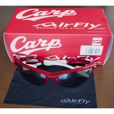 Used AirFly Hiroshima Carp Model Sports Sunglasses Limited To 200 Pieces *Product Description Required