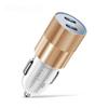 2 Port Usb C Fast Car Charger 40w Type C Pd Car Charger For Iphone 13 12 11 Pro Max Samsung Mobile Phone Power Adapter In Car