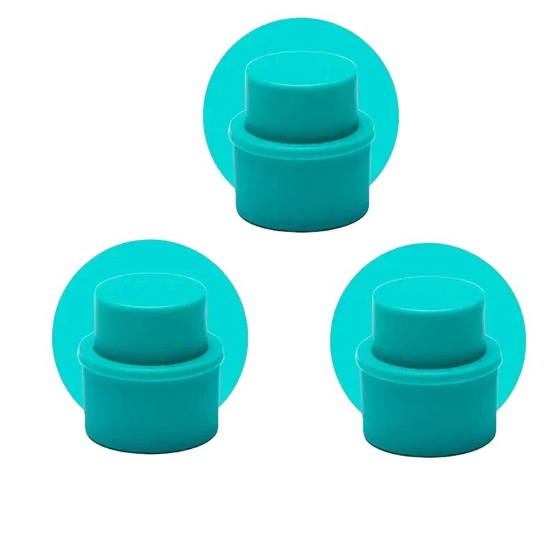 3Pcs Bottle Stopper Inflatable Airtight Soda Cap Frizzy Drink Sealer Caps Reusable Carbonated Beverage Bottle Stopper Cover