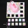 New Stamp Border DIY Punch Stamp Shape Craft Punch Embossing Machine Round Hole Punch Toothed Puncher Embosser Color Random