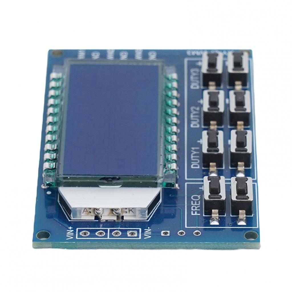 Adjustable Pulse Generator for Controlling Related Circuits LCD Display