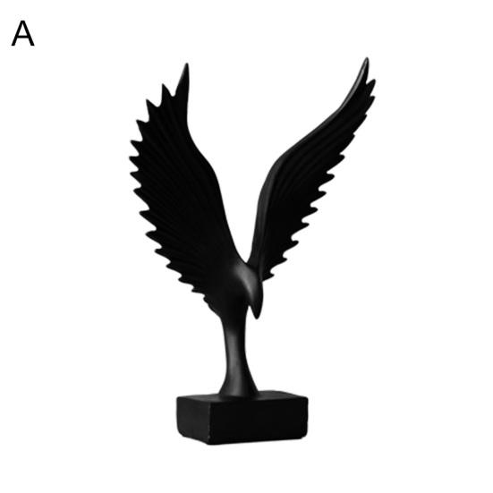 Bird Wing Statue Resin Figurine Sculpture Garden Office Home Desktop Decoration Sale Goods