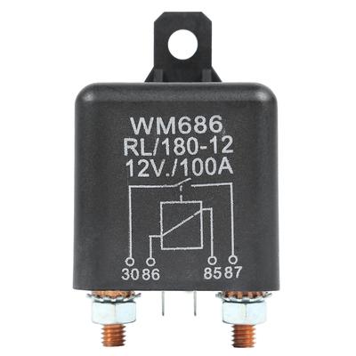 WM686 12V 100 Amp Split Charge/Winch Relay Car Van Boat Mower Starter Relay