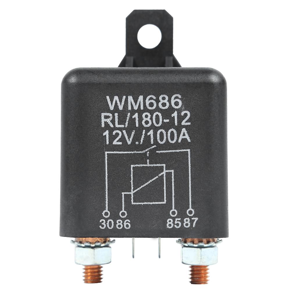 

WM686 12V DC 100A Heavy Duty Split Charge/Winch Relay for Car Van Boat Marine CHINA
