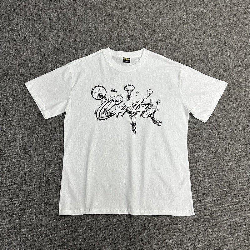 EastRogue Hip Hop Casual T Shirts Short Sleeves Fashion Trend  Clothing Y2k Tops