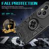 For Honor 400 Pro 5G (Global) Case with Ring Holder Kickstand PC + TPU Anti-Fall Phone Cover