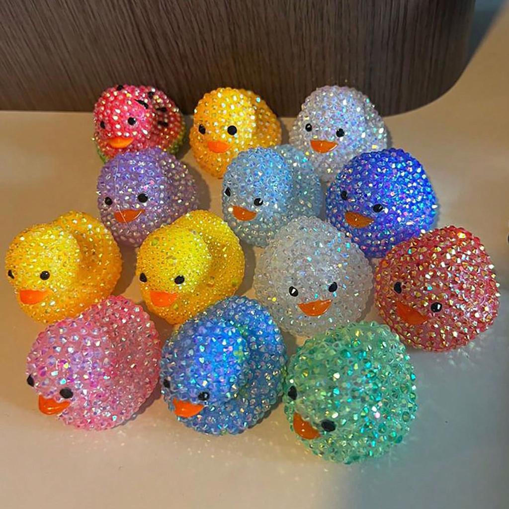 DIY Diamond Tool Duck, Fun Multi-color Handicrafts, Glue Pens, Handmade Decorations