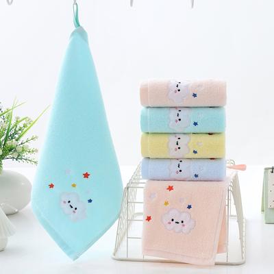 Süßes Baby Badetuch Junge Mädchen Weiche Baumwolle Saugfähig Kinderhandtücher für Neugeborene Säuglinge Kinder Dusche Waschlappen Gesichtstuch 25x25cm