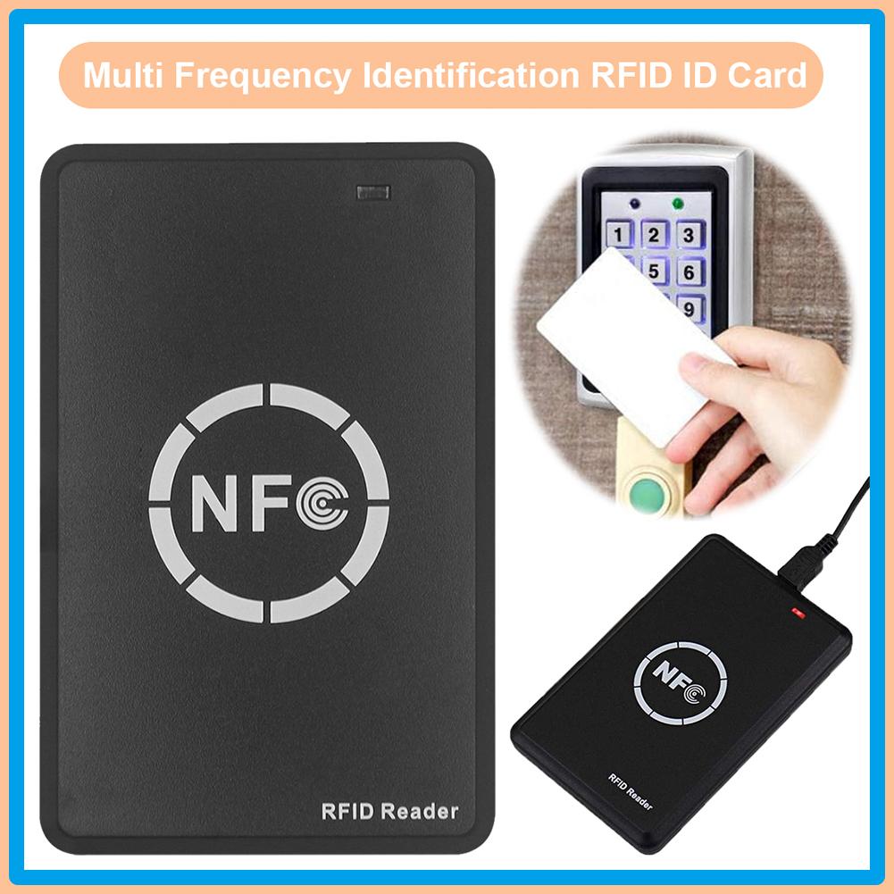 Smart Access Control Card Copier 13.56MHz/125KHz/250KHz 13.56MHz Encrypted Card Decoder NFC Tag Replicator RFID 125KHZ Reader