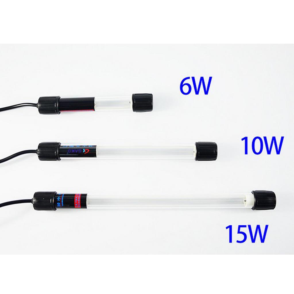 Aquarium UV Light Sterilizer Water Clarifier Waterproof LightAU 6W